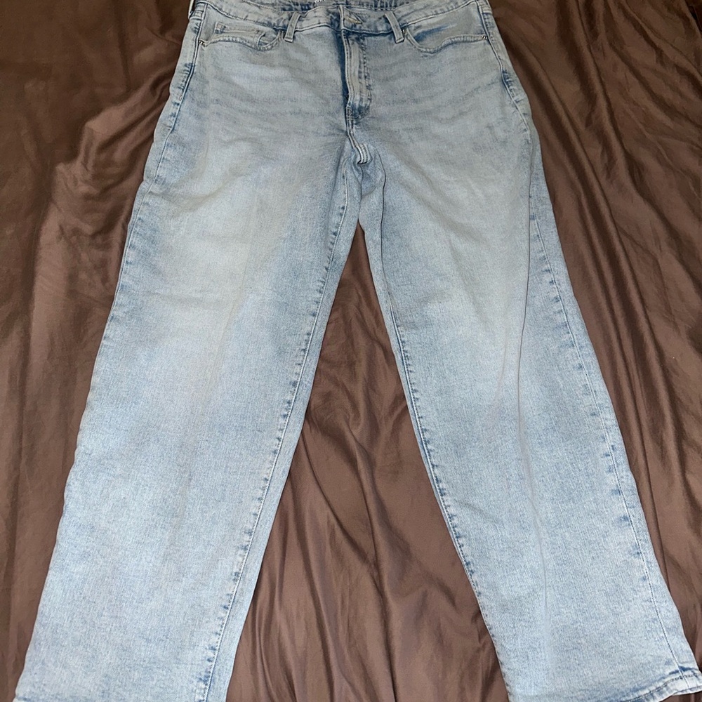 Old Navy Denim Straight Jeans - Light Blue